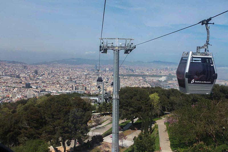 telepherique montjuic barcelone