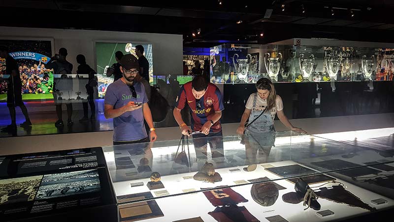 Stade Barcelone Musee du Camp Nou