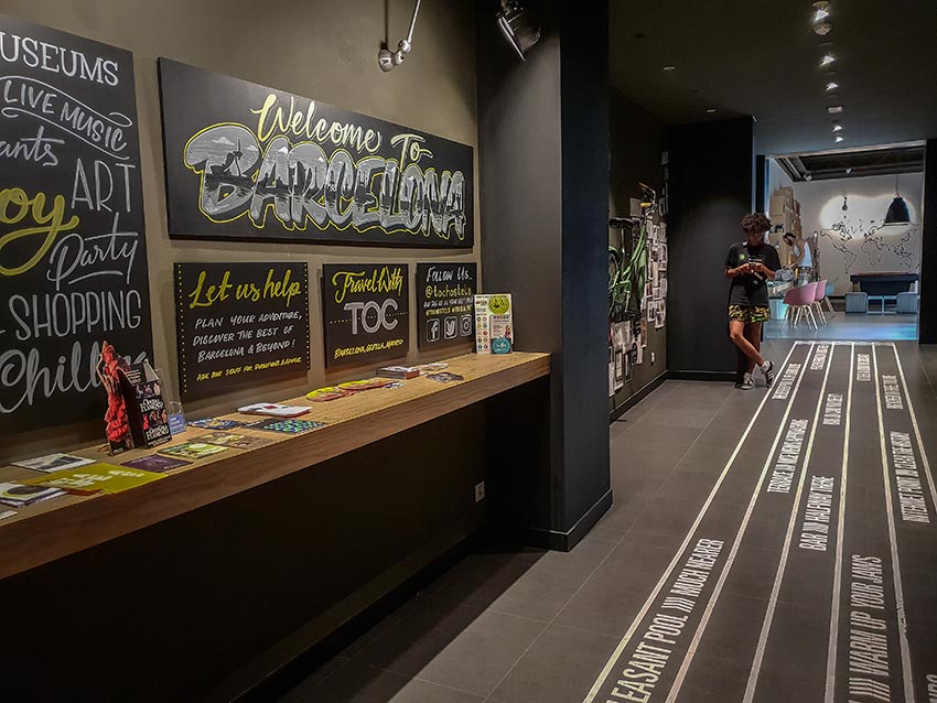 evj barcelone auberge de jeunesse