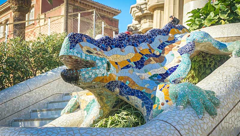 Ticket Parc Guell salamandre