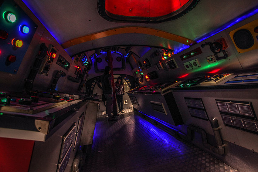 Sous marin de l'Aquarium de Barcelone