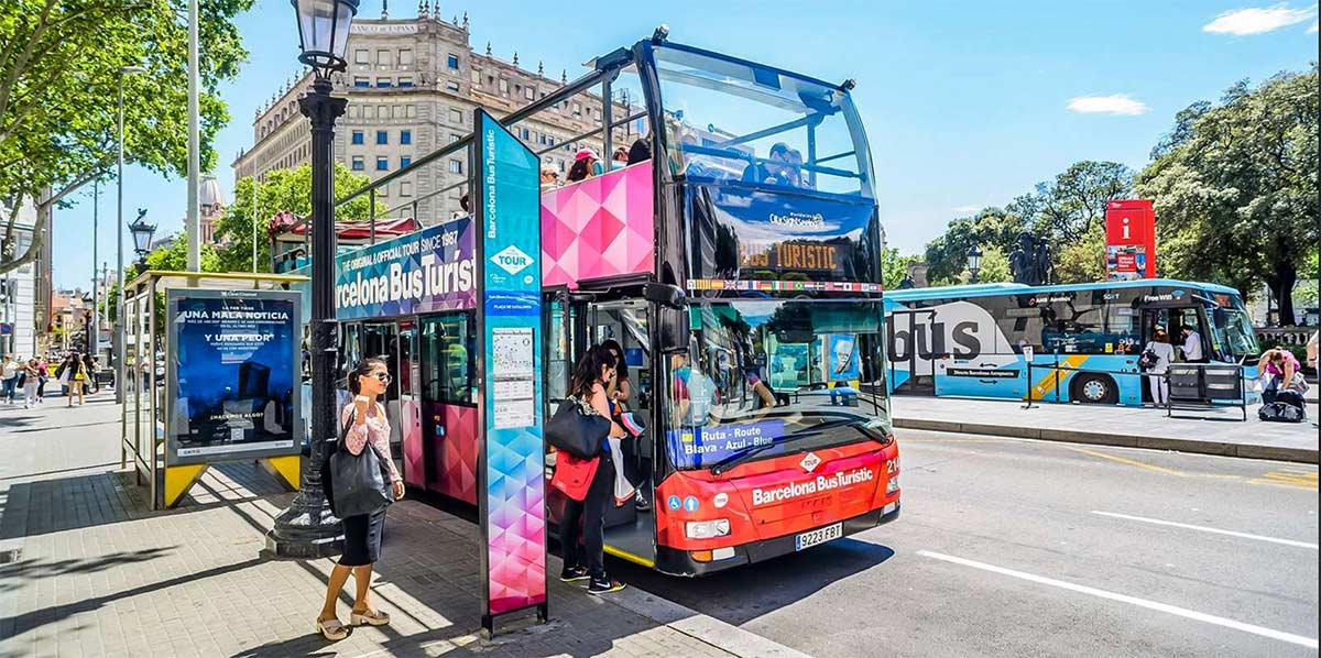 bus touristique barcelone