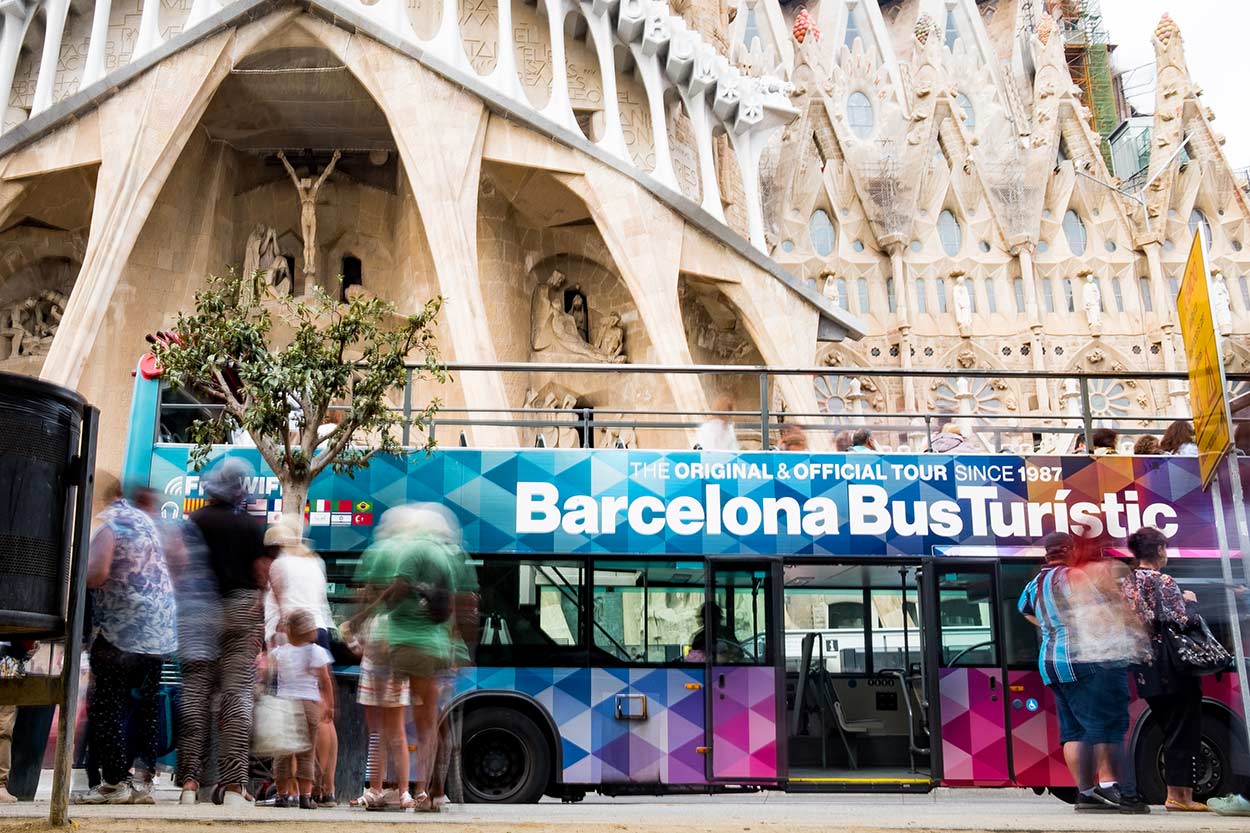 bus touristique barcelone