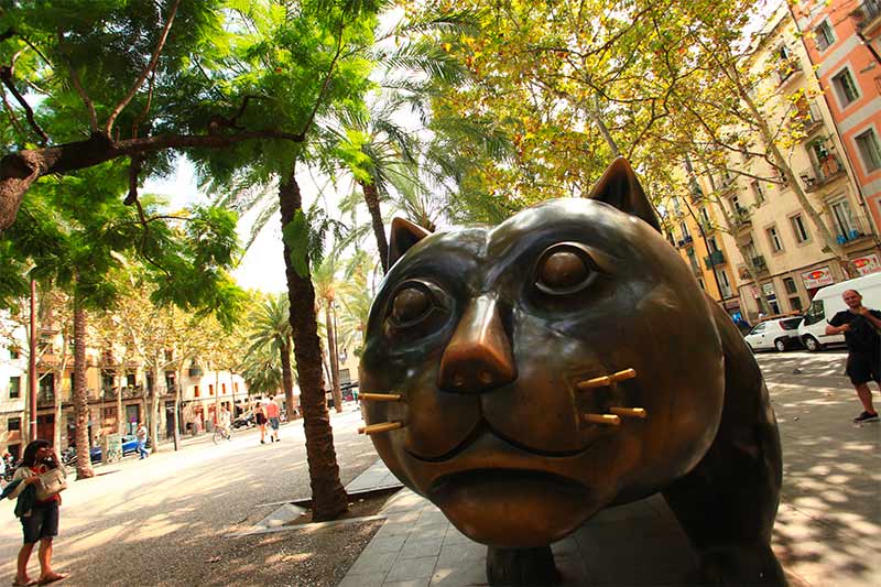 el-gat-botero-barcelone