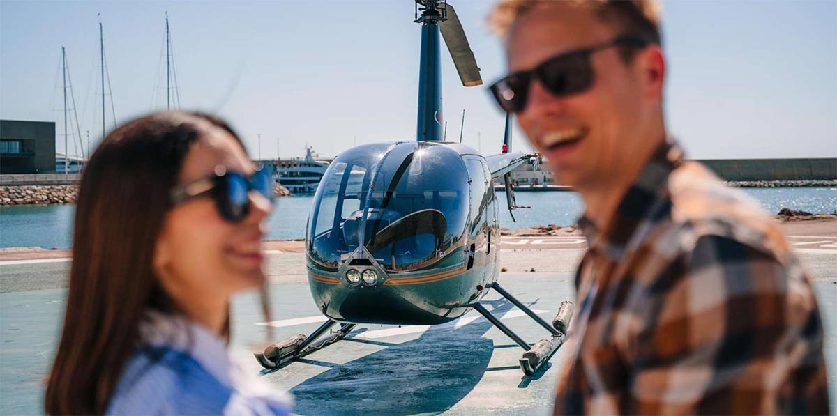 helicoptere barcelone