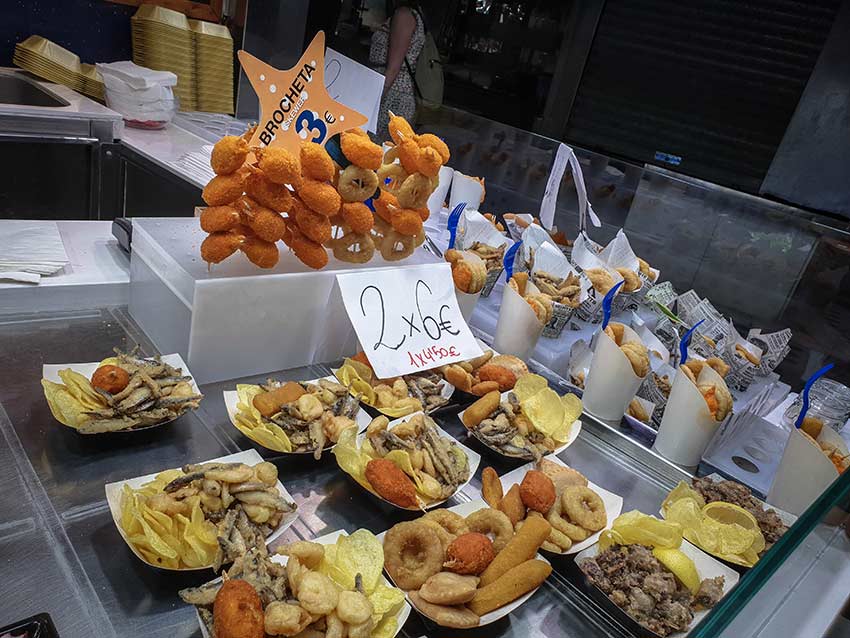 marche boqueria tapas