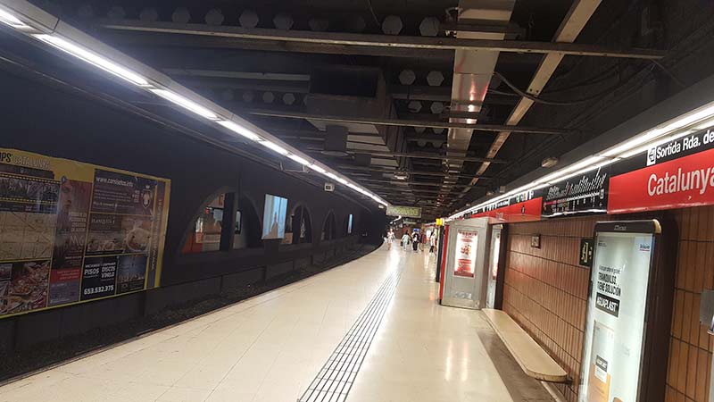 metro barcelone
