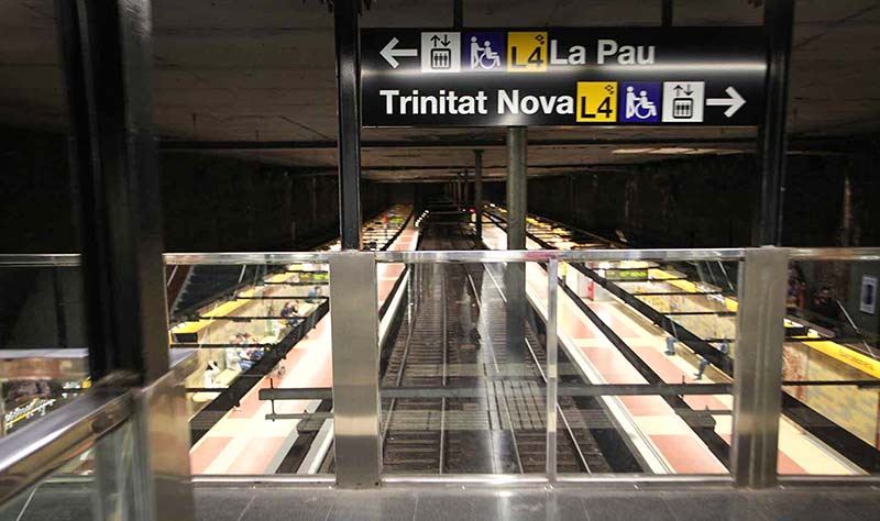 metro barcelone