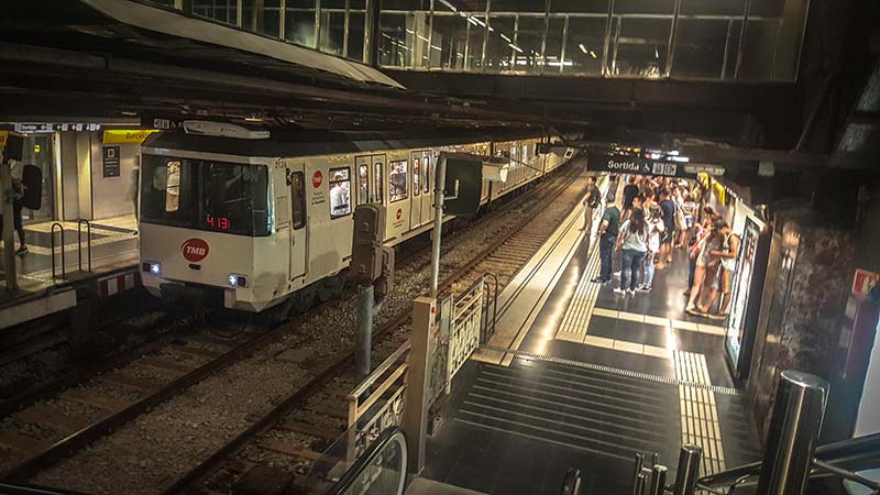 metro barcelone