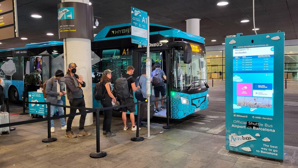 navette aeroport barcelone