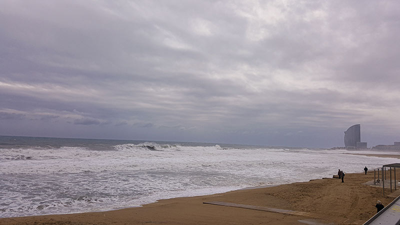 noel-barcelone-plage