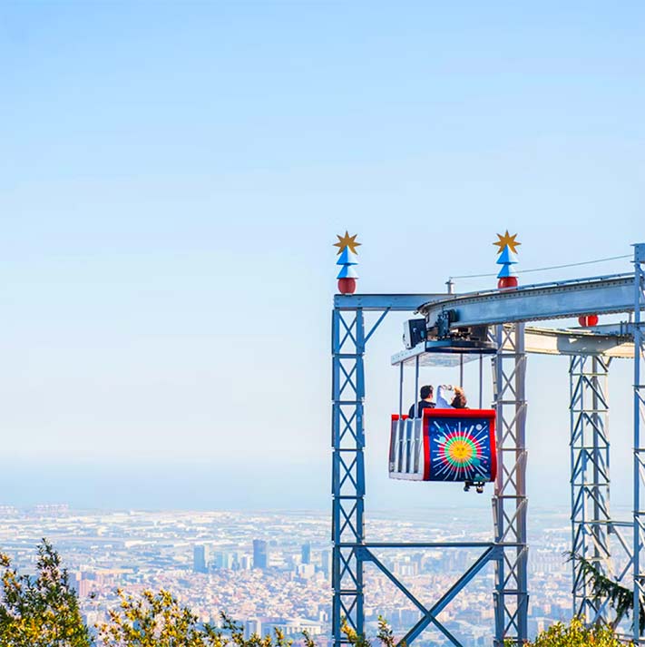 billet parc tibidabo barcelone