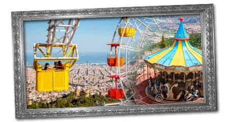 parc tibidabo barcelone