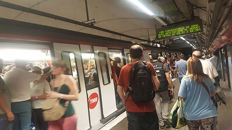 metro barcelone