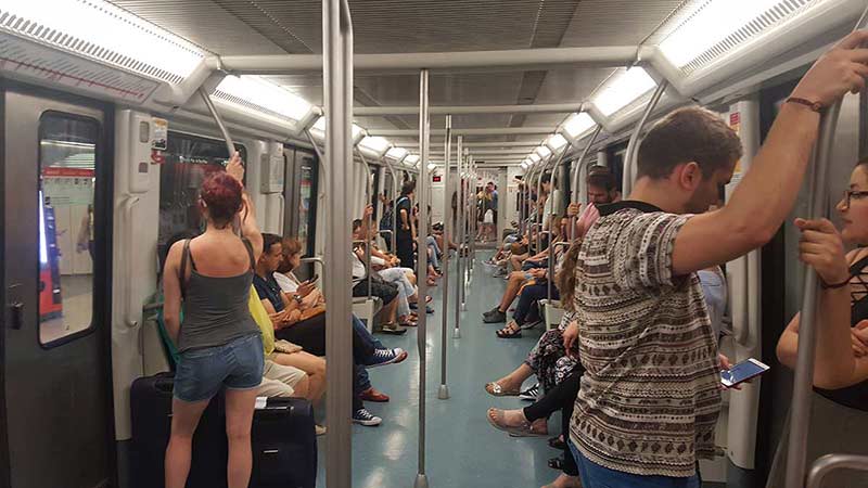 metro barcelone