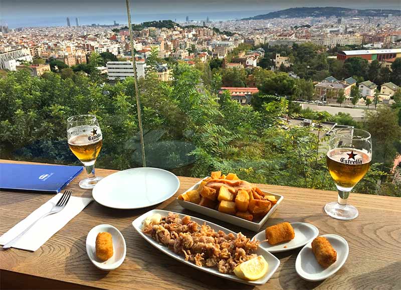 restaurant mirablau barcelona