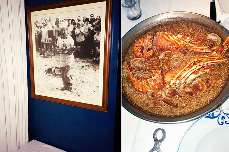 restaurant Paella Barcelone