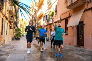 Running à Barcelone