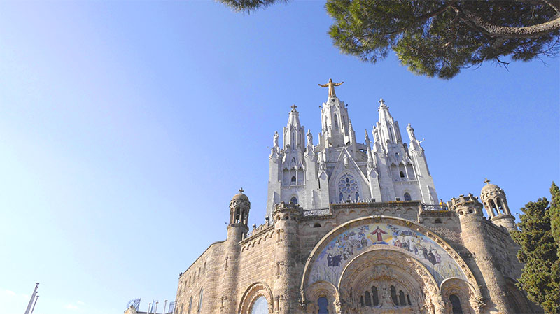 temple tibidabo sagrat cor
