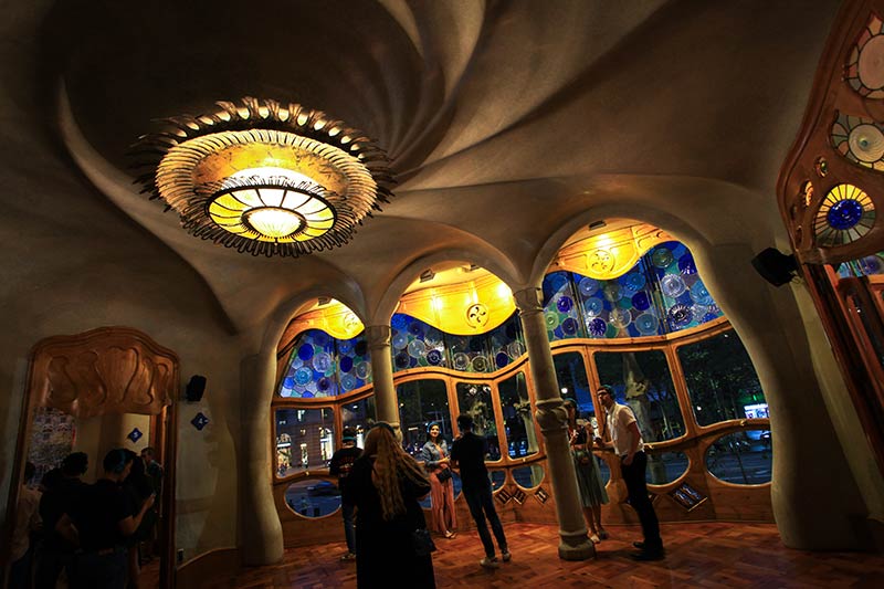 billet casa batllo salon principal 1er etage